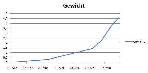 Grafik Gewicht