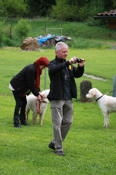 Wolfgang macht Bilder von den Teilnehmern