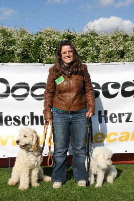 Daniela mit Janosch 