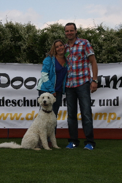 Markus und Michaela mit Nanook 1. Platz