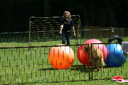 Bettina mit Bonnie